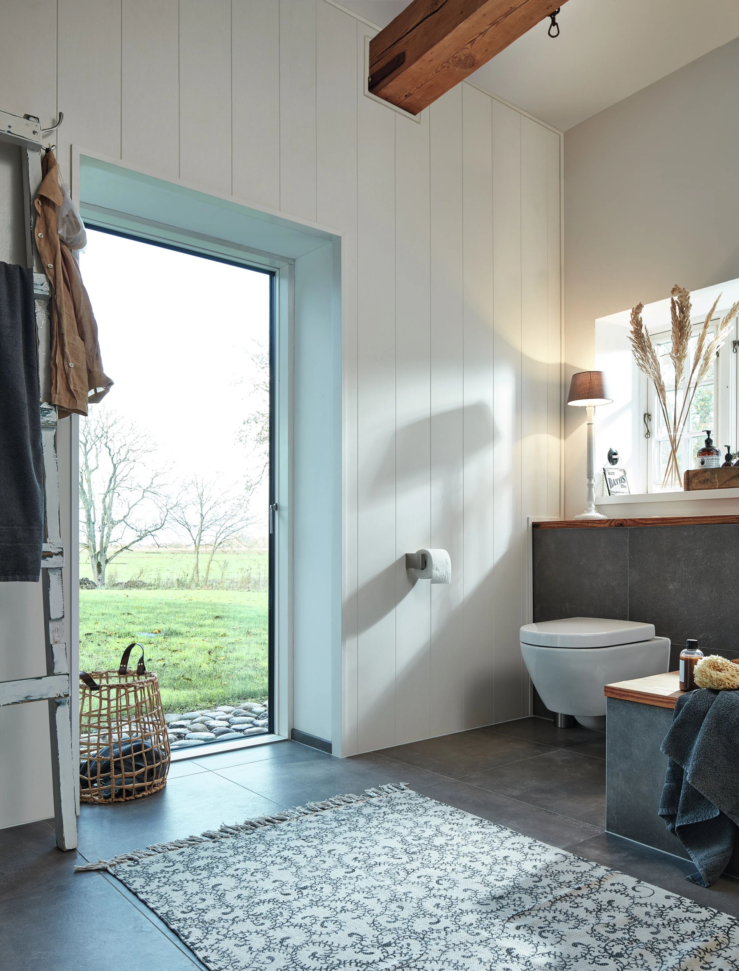 Ambiente instalado de Fineline blanco 4029 MEISTER