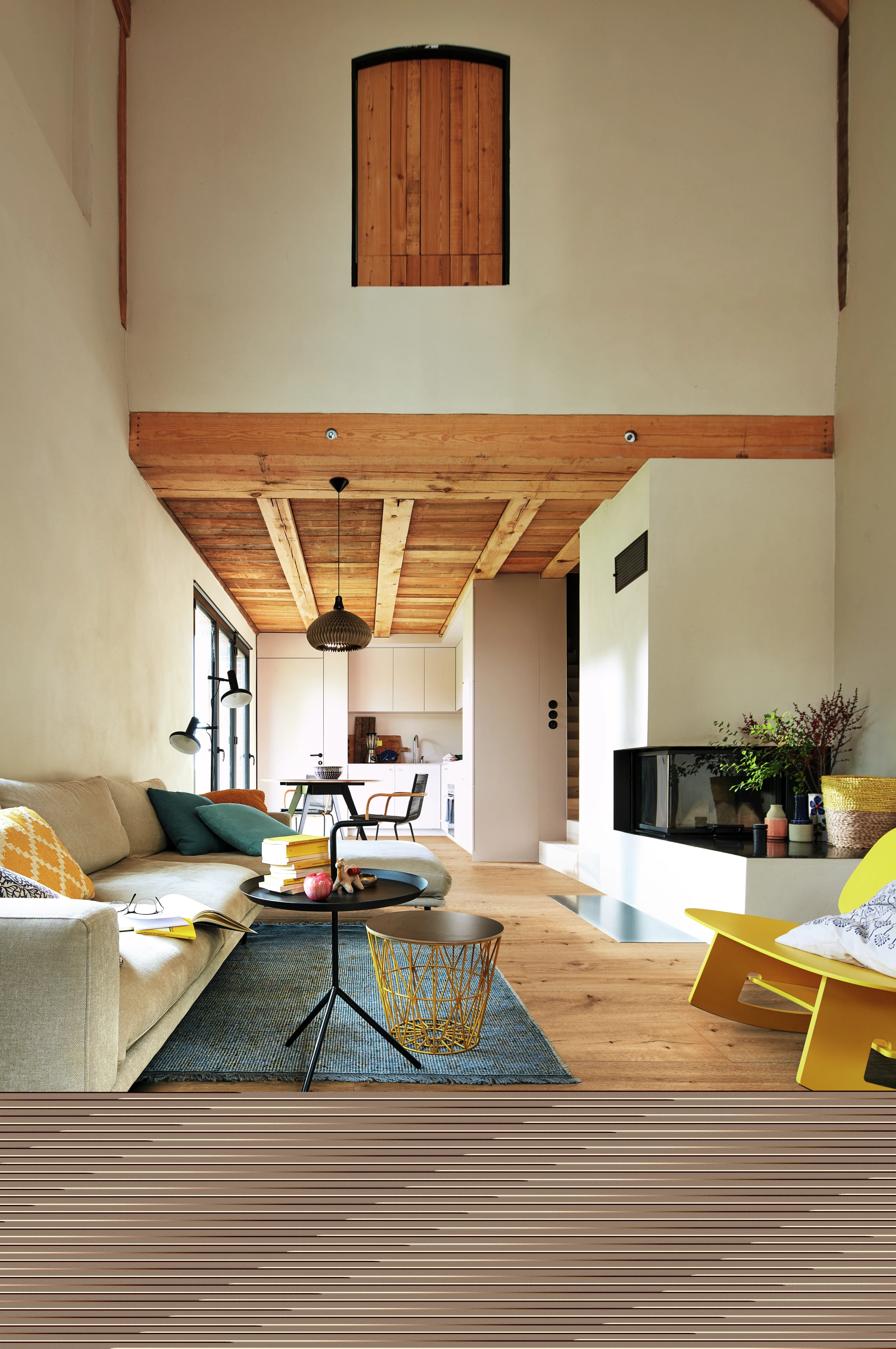 Ambiente instalado de Tacoma Oak 7454 MEISTER
