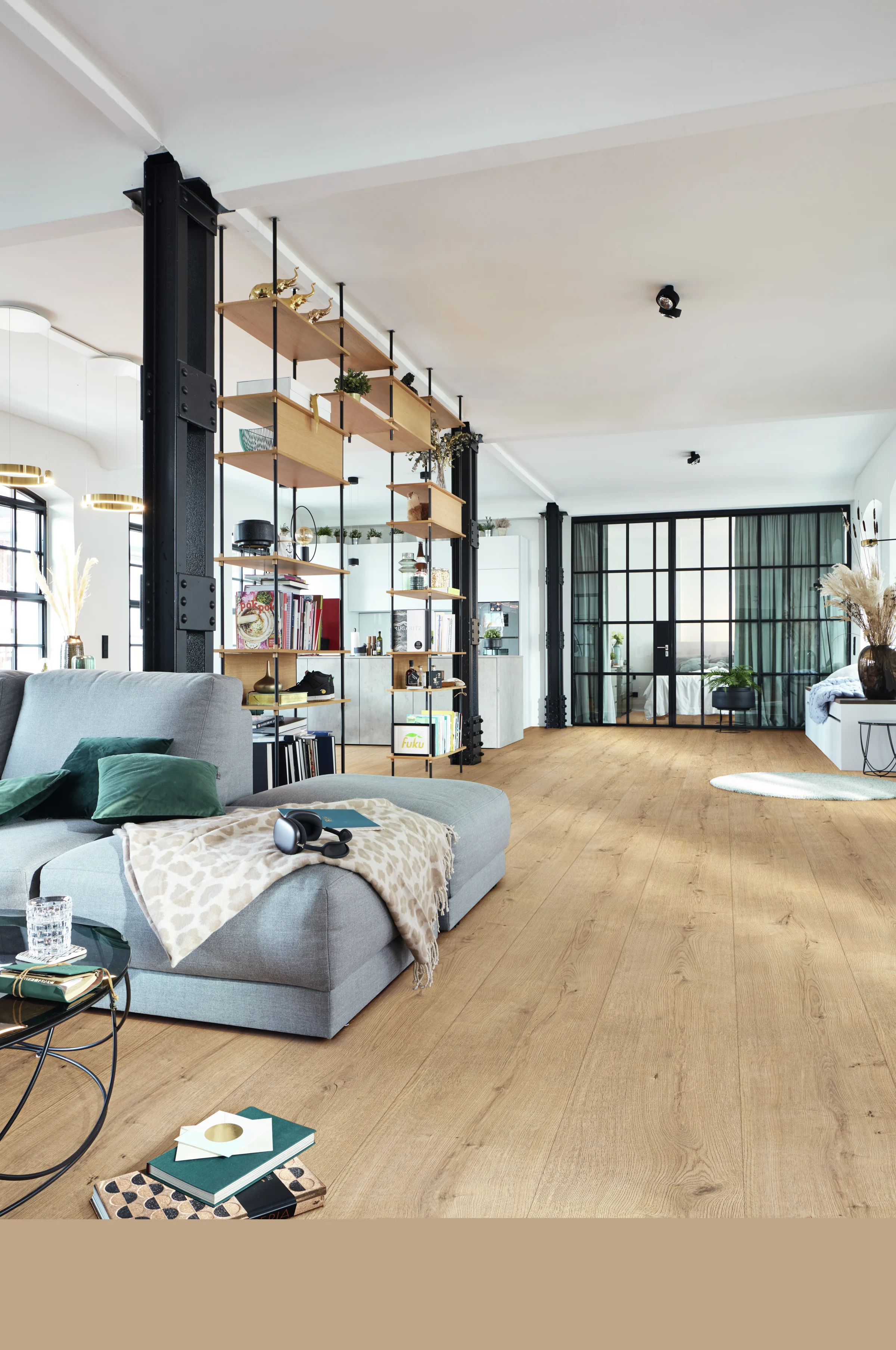 Ambiente instalado de Big River Oak 7154 MEISTER