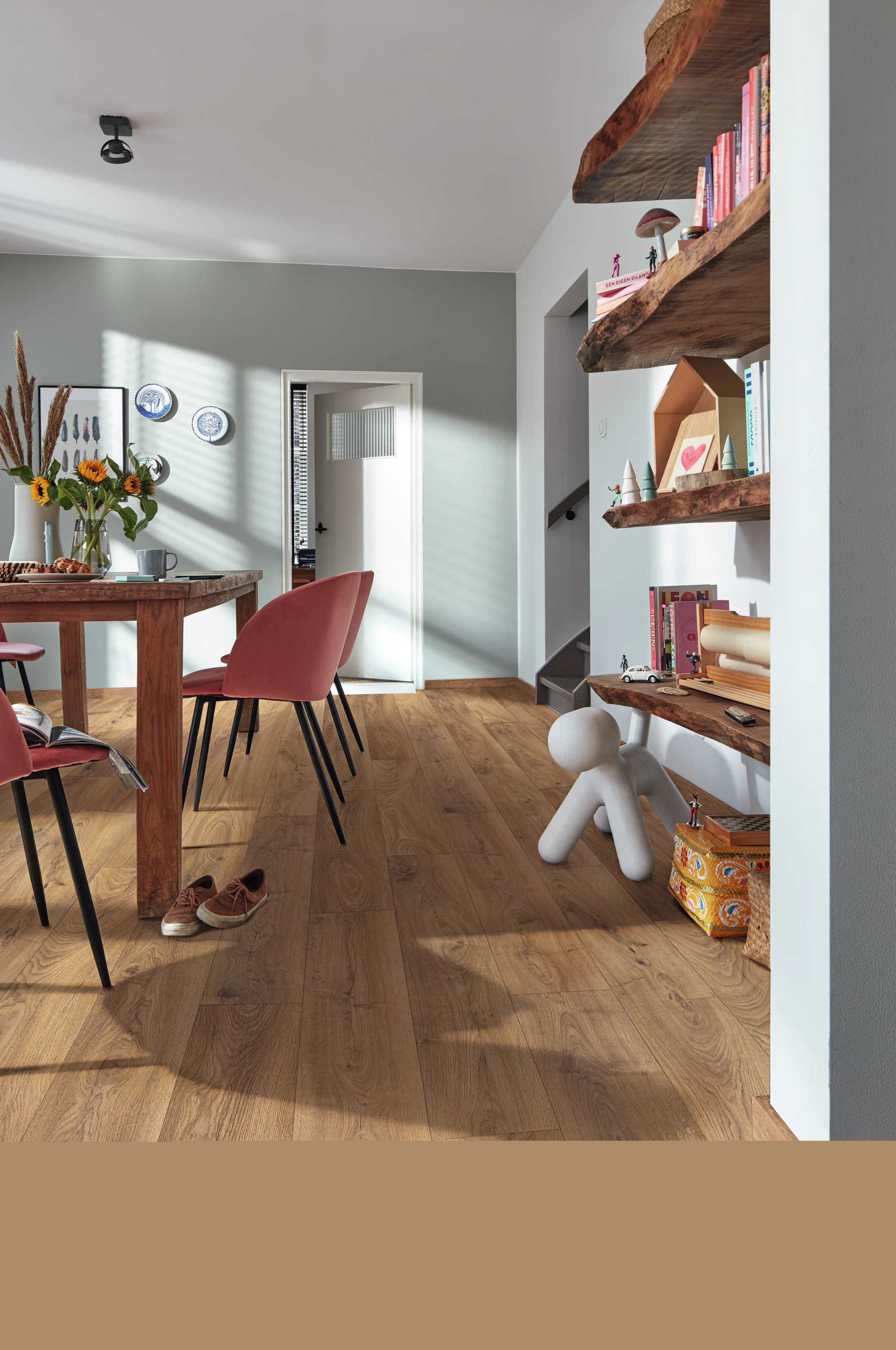 Ambiente instalado de Roble Hazelbrook 7013 MEISTER