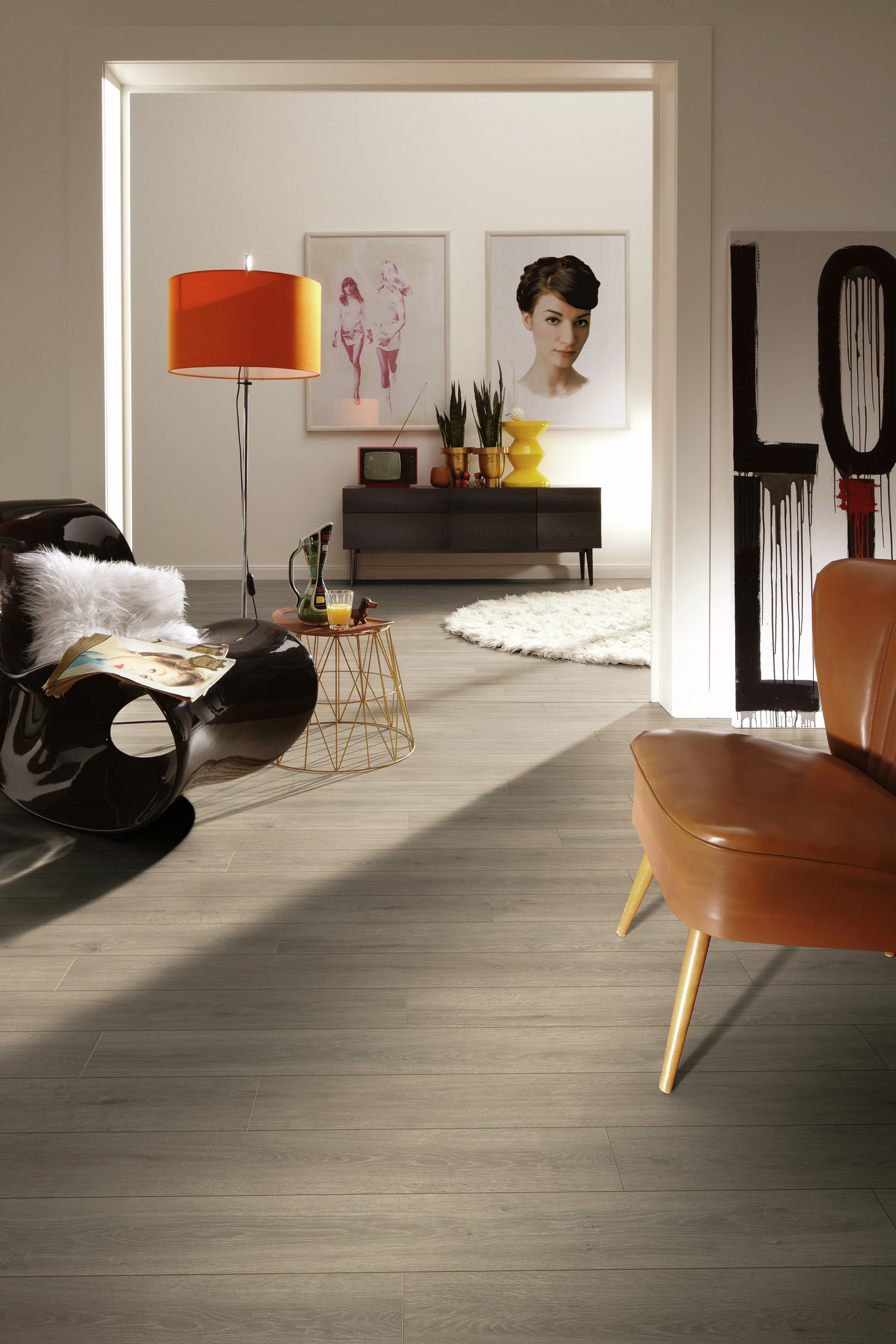 Ambiente instalado de Roble Habanera 6429 MEISTER