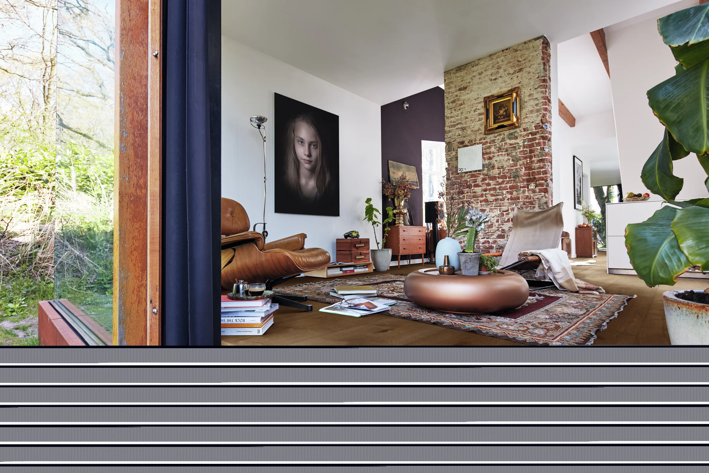 Ambiente instalado de Roble auténtico gris oliva 8903 MEISTER