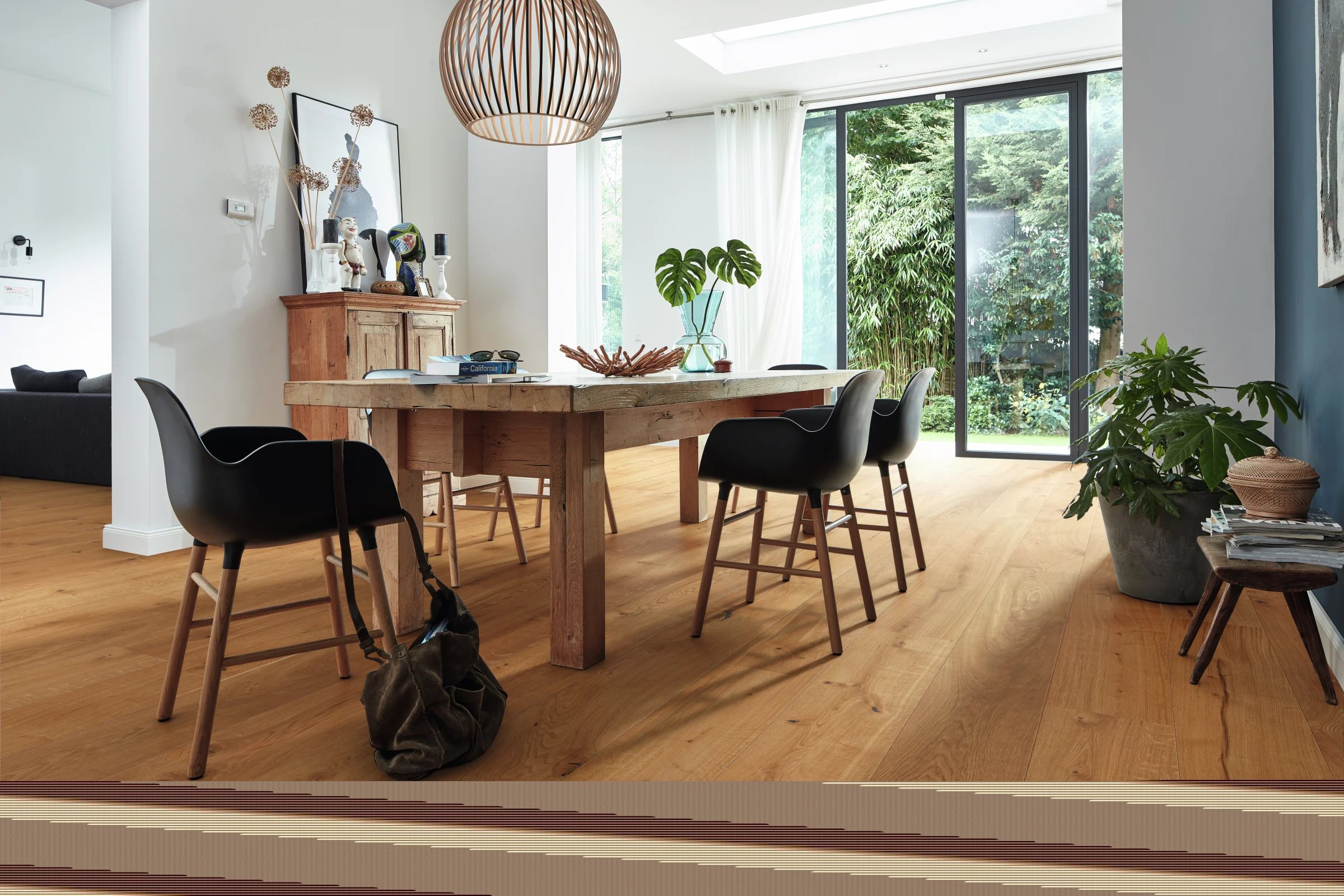Ambiente instalado de Roble auténtico 8904 MEISTER