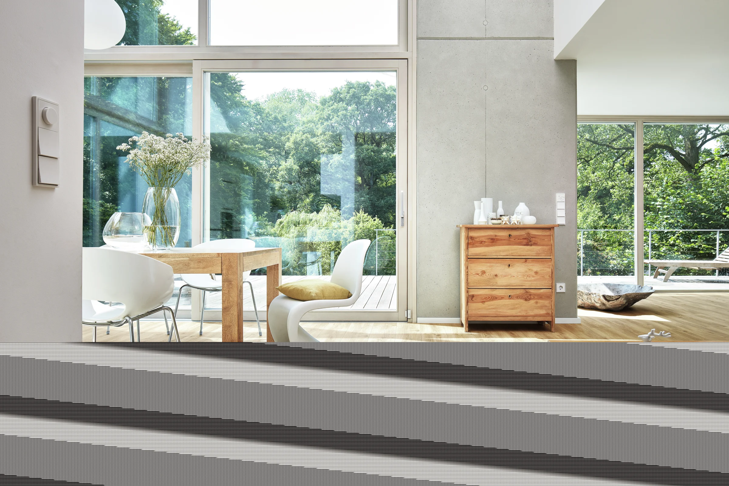 Ambiente instalado de Desert Oak 6998 MEISTER