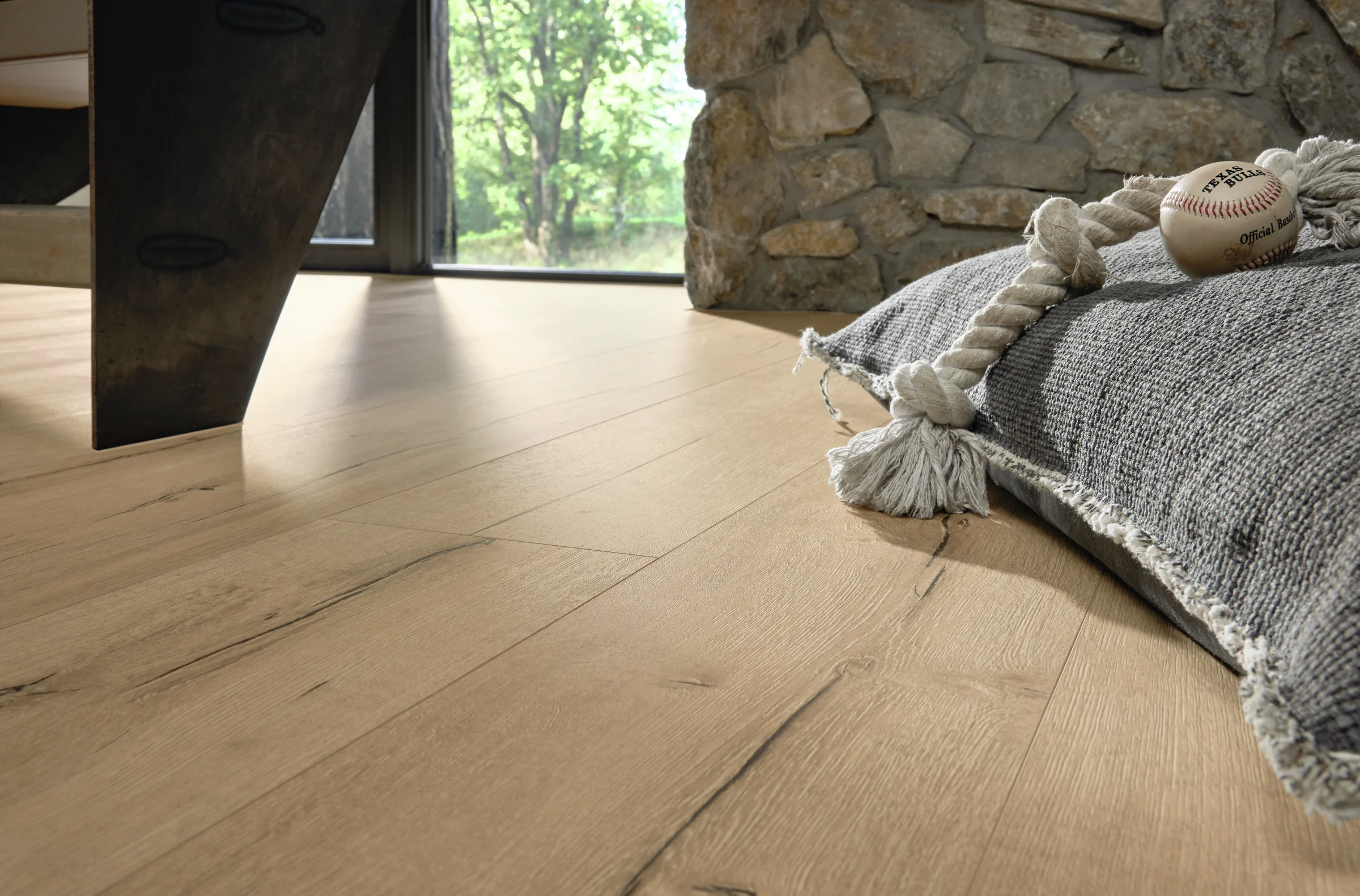 Detalle del acabado de Roble madera vieja claro 7139 MEISTER