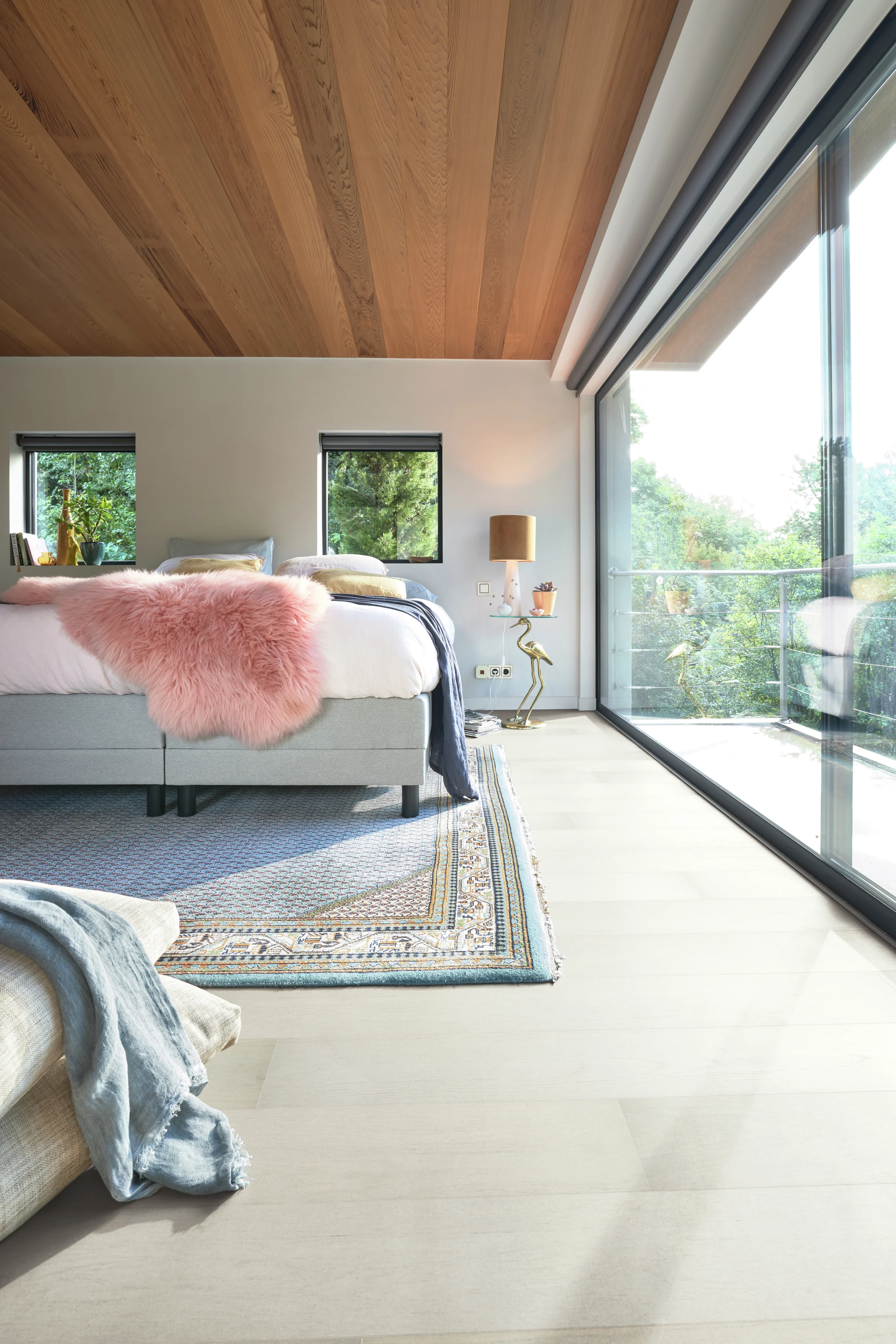 Ambiente instalado de Roble armónico blanco polar 9008 MEISTER